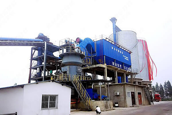 河南信陽年產20萬噸礦渣微粉總包生產線