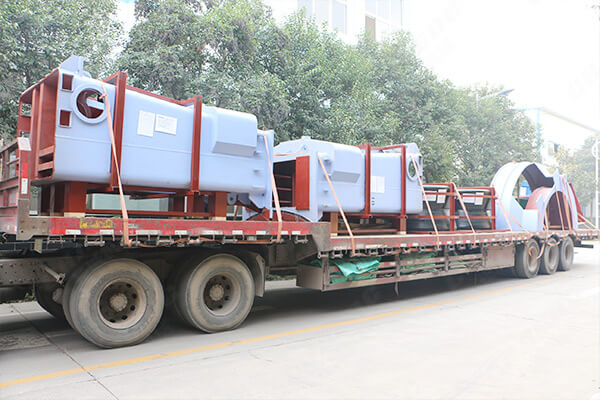 GRMS33.31礦渣/水泥立磨發(fā)貨現(xiàn)場(chǎng)